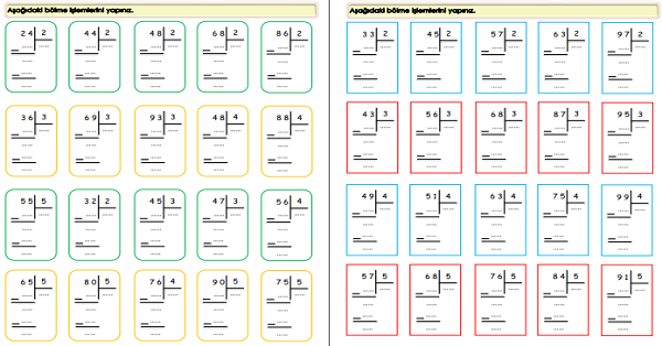 3. Sınıf Matematik Bölme İşlemi-3