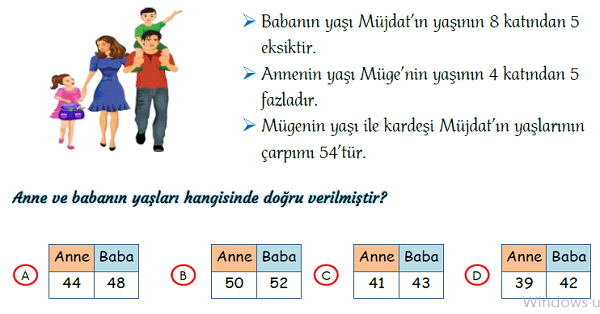 3. Sınıf Matematik Çarpma İşlemi Yeni Nesil Sorular-3