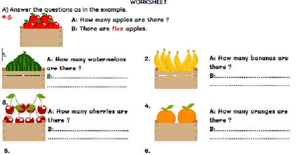 2. Sınıf 9.Ünite Fruit Çalışma Kağıdı