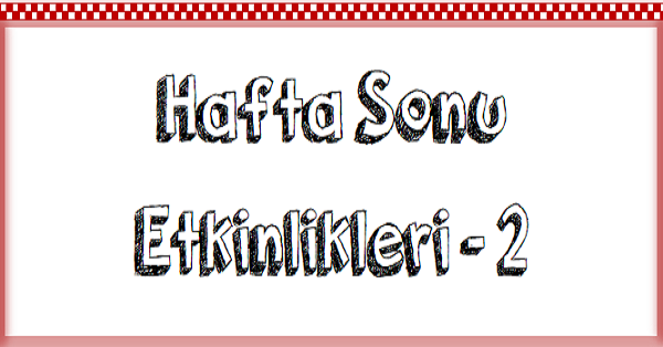1. Sınıf Haftalık Değerlendirme Testi-21 Hafta