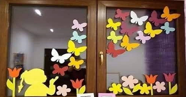 23 Nisan Pencere Süsleme Kes-Boya-Yapıştır 1