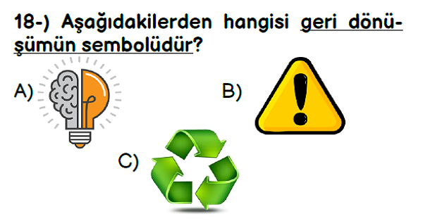 2. Sınıf Hayat Bilgisi Yıl Sonu Kazanım Değerlendirme Sınavı