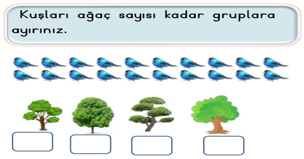 2. Sınıf Matematik Bölme İşlemi (Gruplama ve Paylaştırma)Etkinliği-4