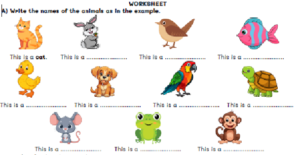 2. Sınıf 8.Ünite Pets Çalışma Kağıdı/Ödev