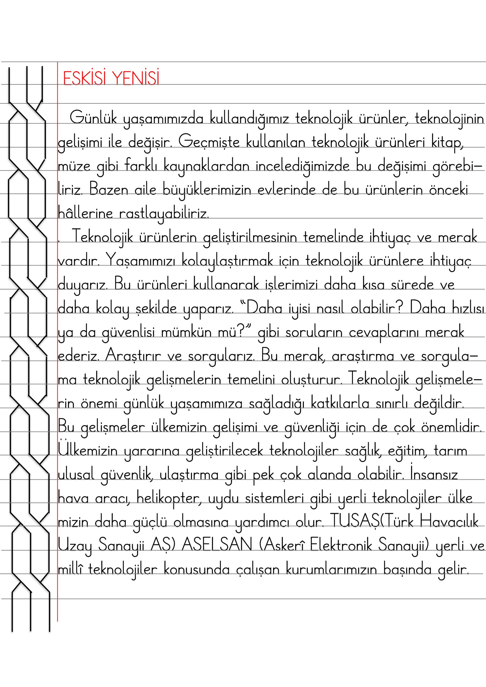 2. Sınıf - Hayat Bilgisi Eskisi Yenisi Özeti