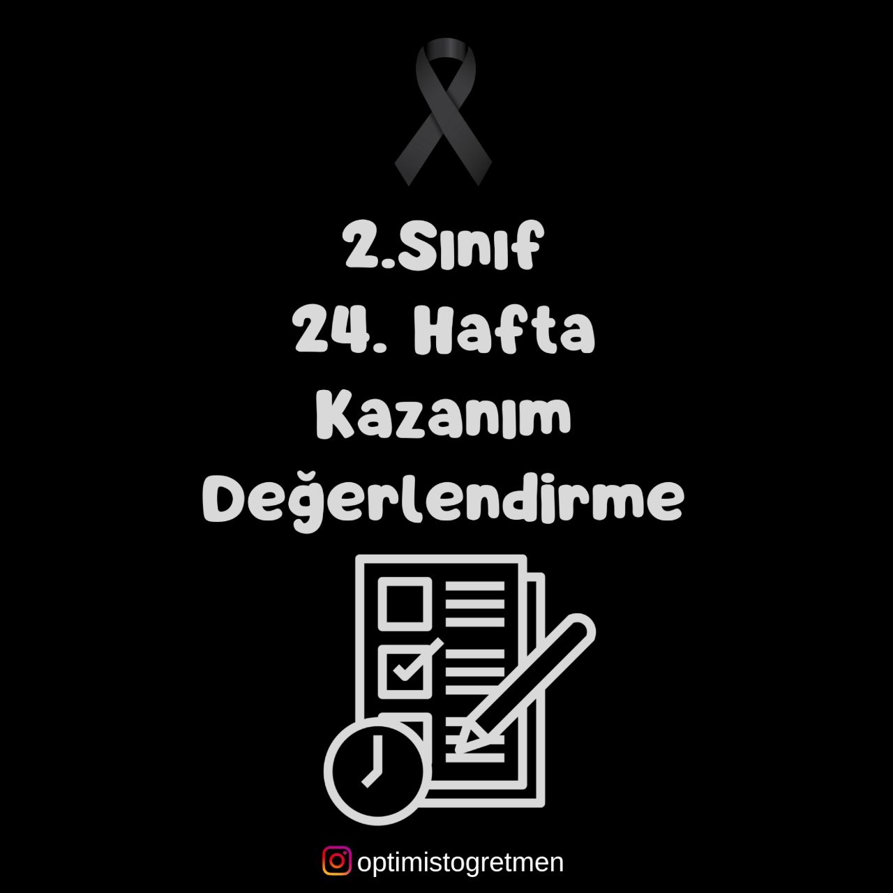 2. Sınıf 24. Hafta Kazanım Değerlendirme Testi