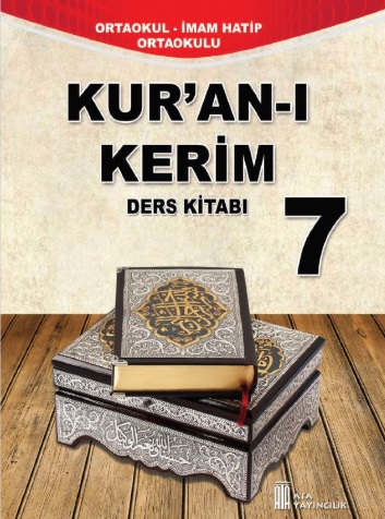 2020-2021 Yılı 7. Sınıf Kuranı Kerim Ders Kitabı (Ata Yayın) pdf indir
