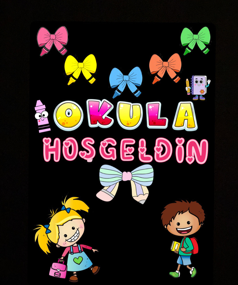 Okula Merhaba Pano Pdf