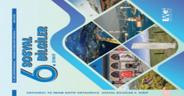 2024-2025 6. Sınıf Sosyal Bilgiler Ders Kitabı-Evos Yayıncılık
