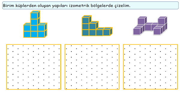 4. Sınıf Matematik Modellere Uygun Yapılar Oluşturma (Birim Küp)-2