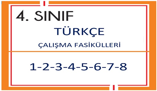 4. Sınıf Türkçe Çalışma Fasikülleri