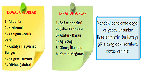 3. Sınıf Fen Bilimleri Canlılar Dünyasına Yolculuk Yeni Nesil Sorular