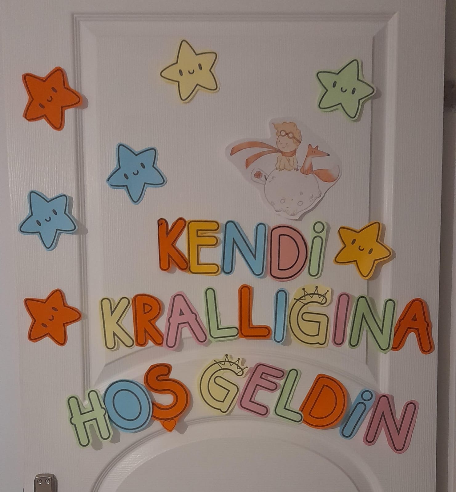 1. Sınıf Kapı Süsleme (Giydirme)