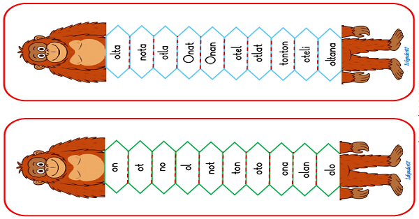 1. Sınıf İlk Okuma Yazma O Sesi Akordiyon Çalışması