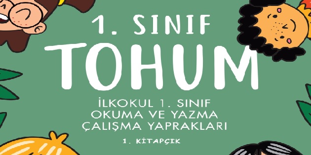 İlkokul 1. Sınıf Okuma Yazma Çalışma Yaprakları Tohum 1
