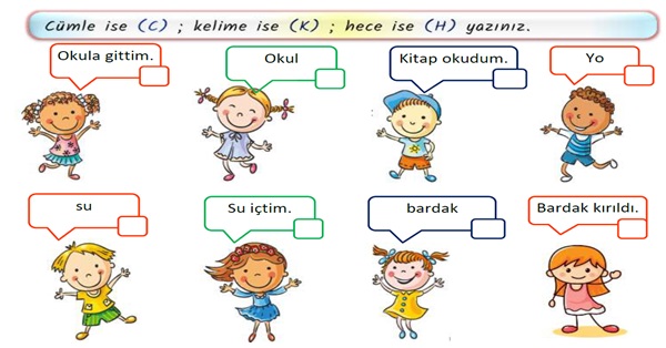 2. Sınıf Türkçe Kurallı ve Kuralsız Cümleler Etkinliği-7