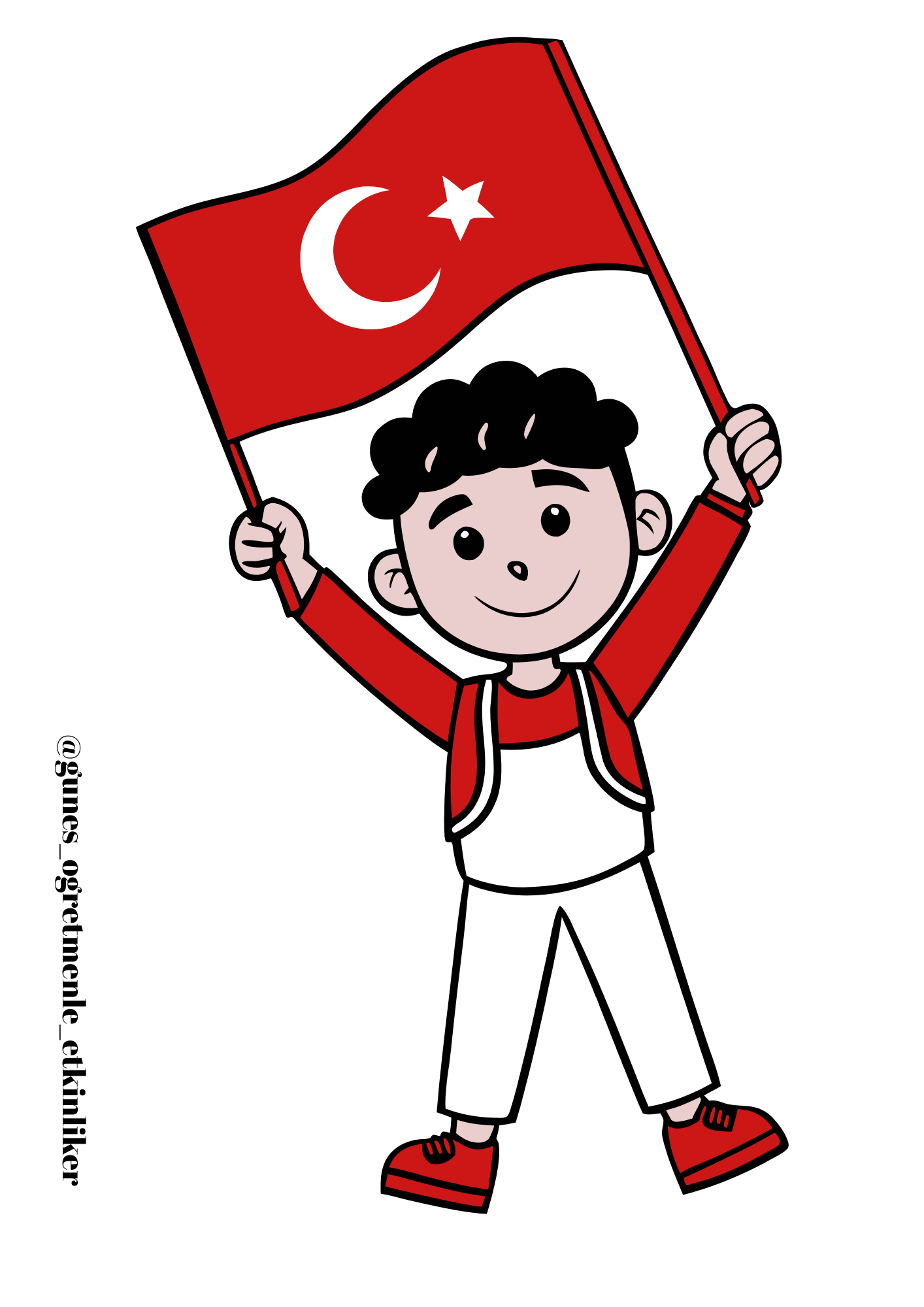 Yaşasın 23 Nisan Pano Erkek Çocuk