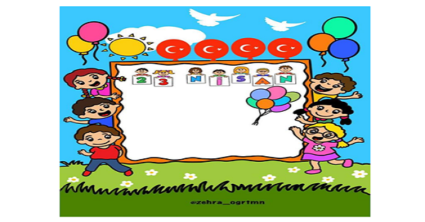 23 Nisan Arka Fon Hatırası