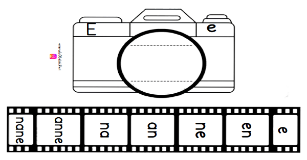 1. Sınıf İlk Okuma Yazma E Sesi Fotoğraf Makinesi Okuma Etkinliği
