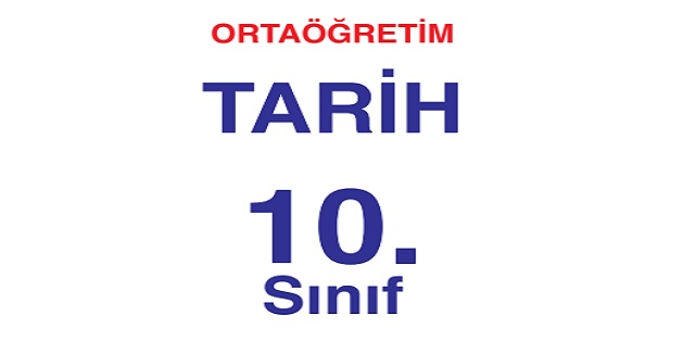 2023-2024 Eğitim Öğretim Yılı 10. Sınıf  Tarih  Ders Kitabı-Ata Yayınları