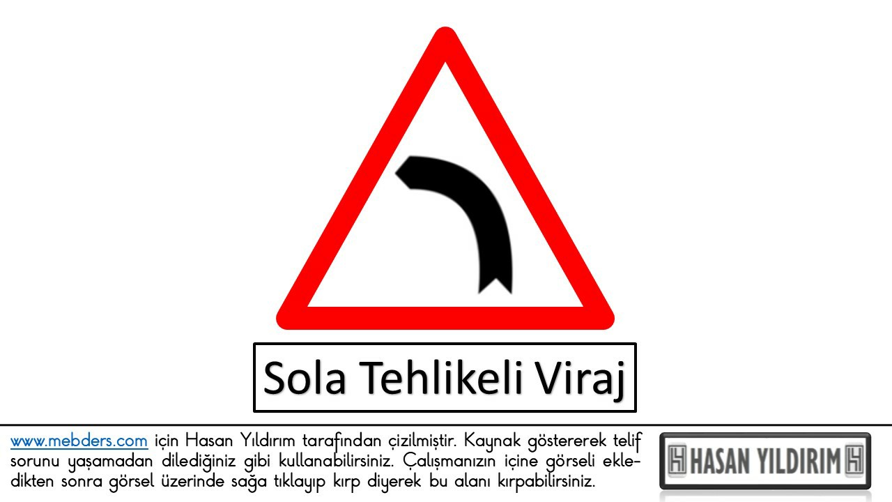 Sola Tehlikeli Viraj PNG