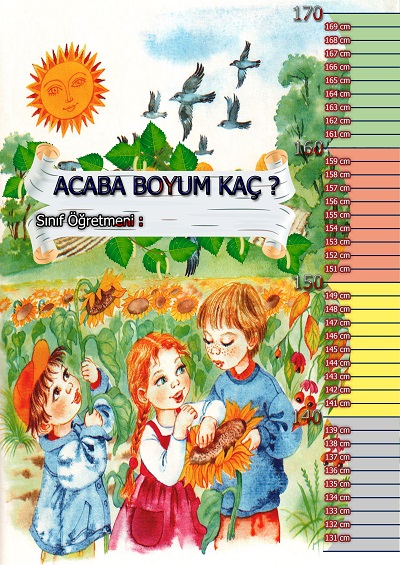 Sonbahar temalı boy grafiği