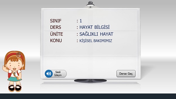 1. Sınıf Hayat Bilgisi Kişisel Bakımımız Sunusu