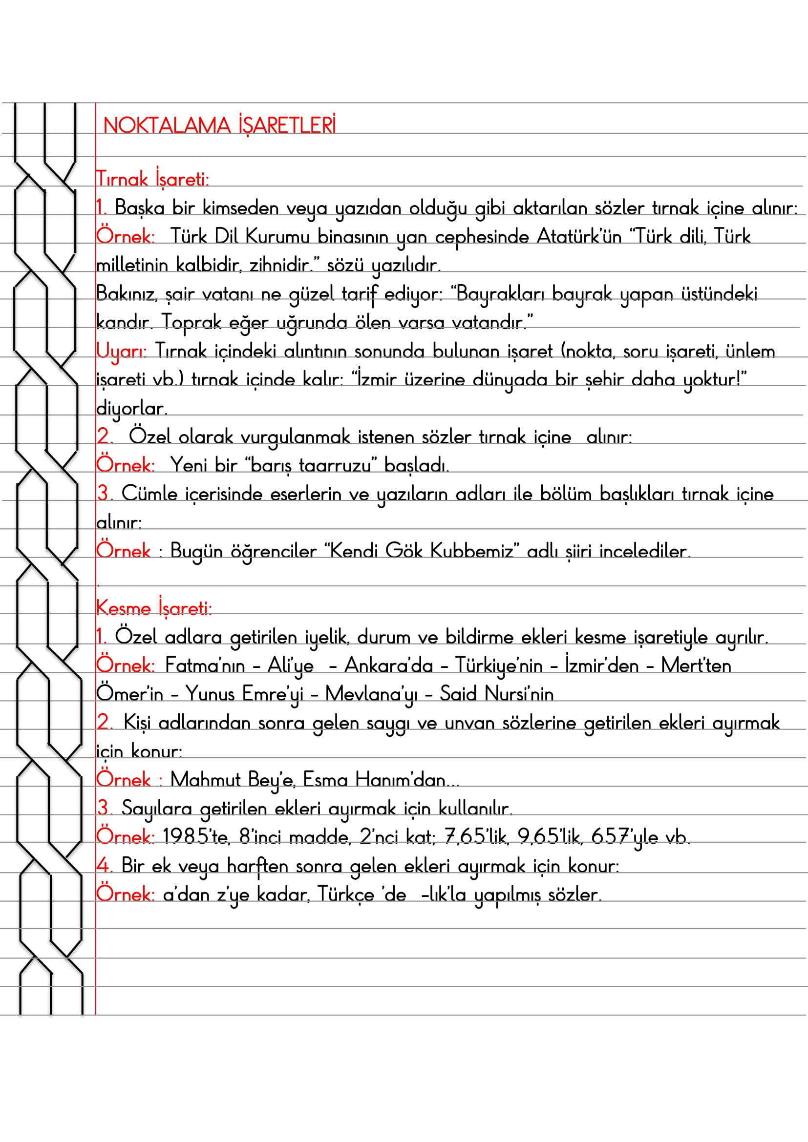 4. Sınıf - Türkçe Noktalama İşaretleri (Tırnak İşareti Kesme İşareti) Konu Anlatımı