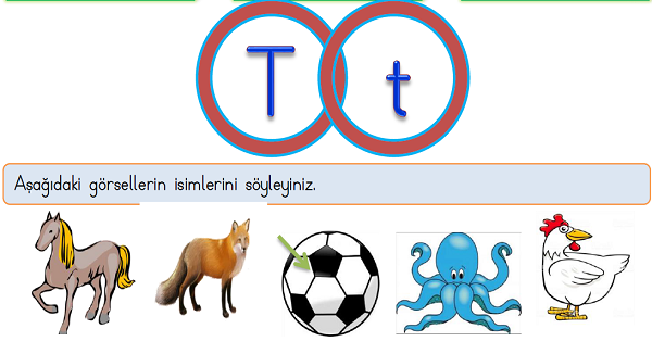 1. Sınıf İlk Okuma Yazma (T-t) Sesi Tüm Etkinlikler