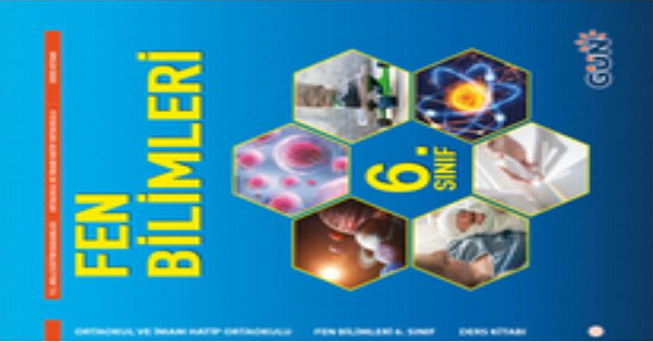 2024-2025 6. Sınıf Fen Bilimleri Ders Kitabı-Gün Yayıncılık