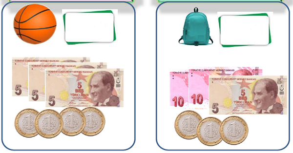 1. Sınıf Matematik Paralarımız-4