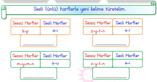 1. Sınıf Türkçe Alfabe Etkinliği-4