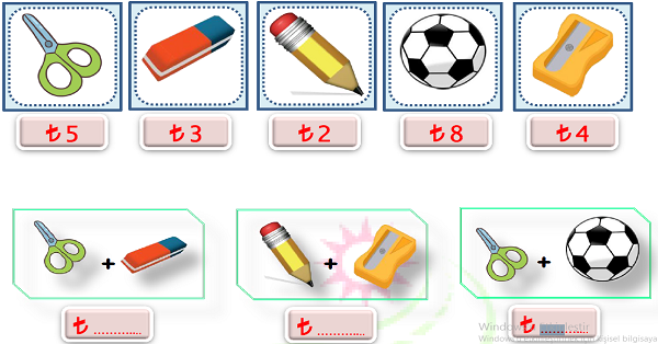 1. Sınıf Matematik Paralarımız-5
