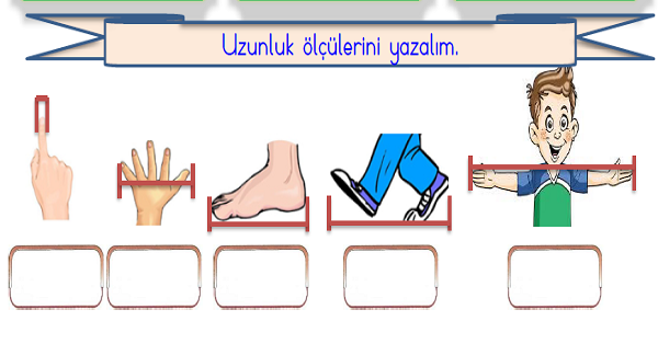 1. Sınıf Matematik Uzunluk Ölçüleri (Standart Olmayan)-3