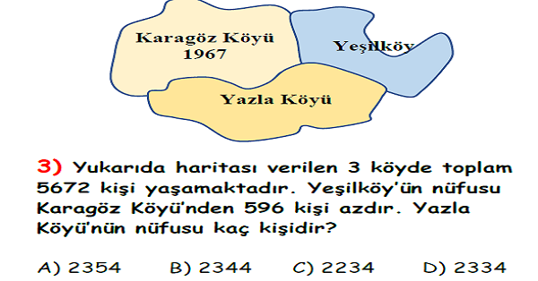 4. Sınıf Matematik Çıkarma İşlemi Yaprak Test-2