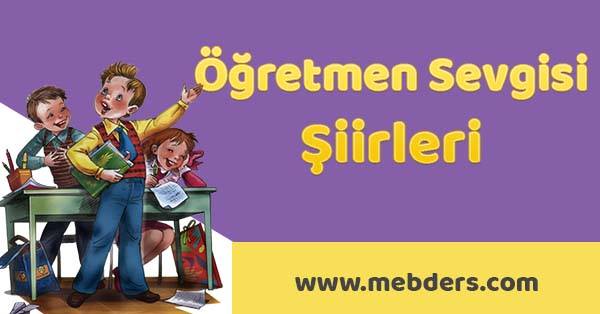 Öğretmen sevgisi şiirleri