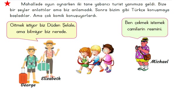 2. Sınıf Türkçe Kurallı ve Kuralsız Cümleler-Yeni Nesil Sorular-1