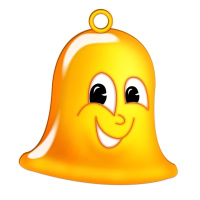 Sevimli okul zili png