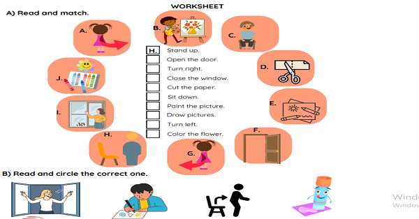 2. Sınıf Unit 3 In The Classroom Çalışma Kağıdı