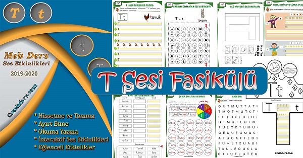1. Sınıf İlkokuma T Sesi Fasikülü