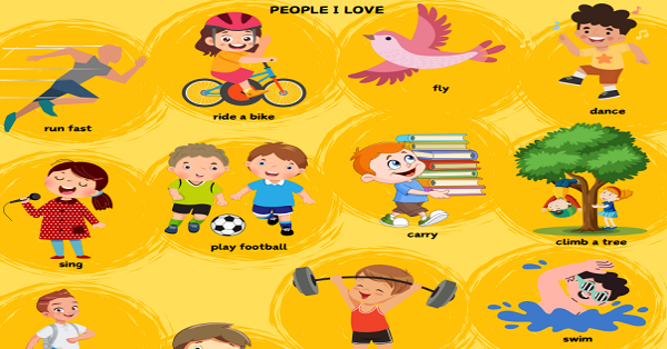 3. Sınıf Unit 3 People I Love Resimli Kelime Kağıdı II
