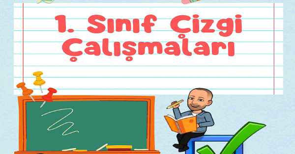 1. Sınıf Çizgi Çalışmaları (82 Sayfa)