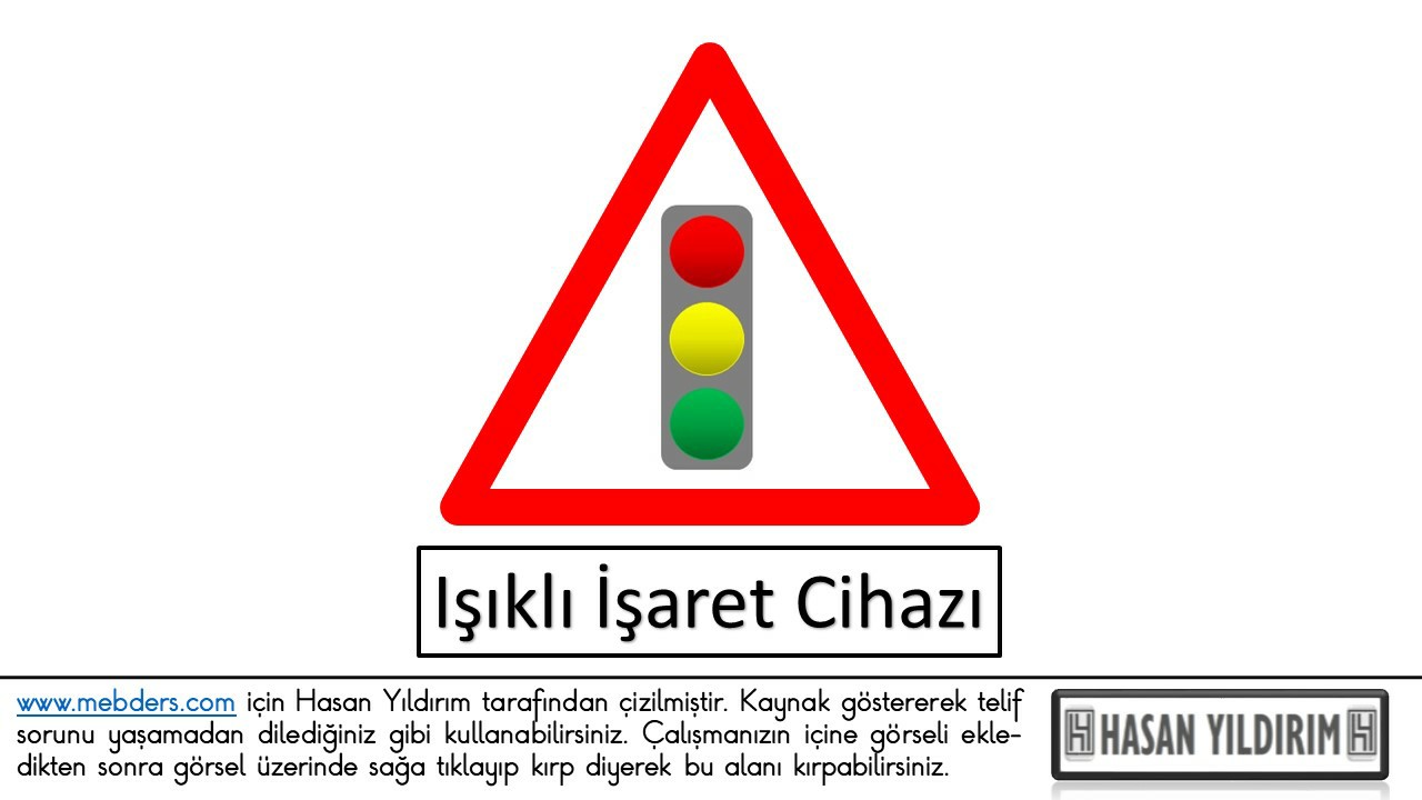 Işıklı İşaret Cihazı PNG