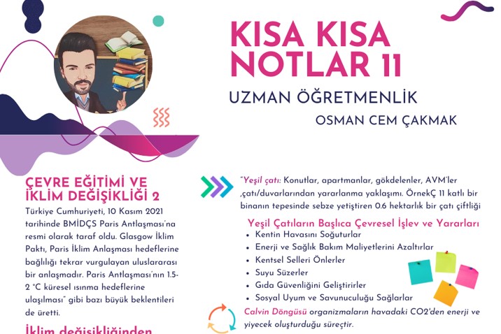 Uzman Öğretmenlik Kısa Kısa Notlar Serisi 11