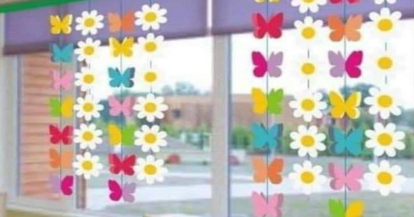 23 Nisan Pencere Süsleme Kes-Boya-Yapıştır 2