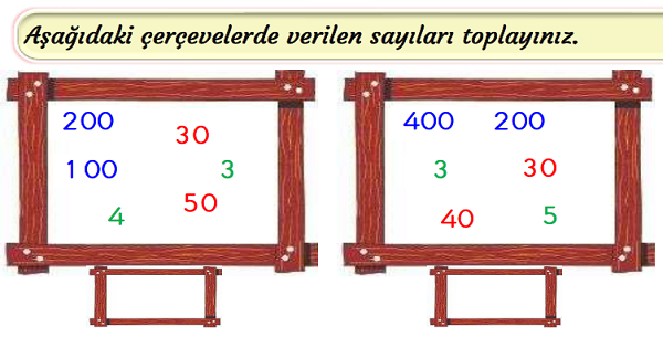 3. Sınıf Matematik Zihinden Toplama İşlemi-3