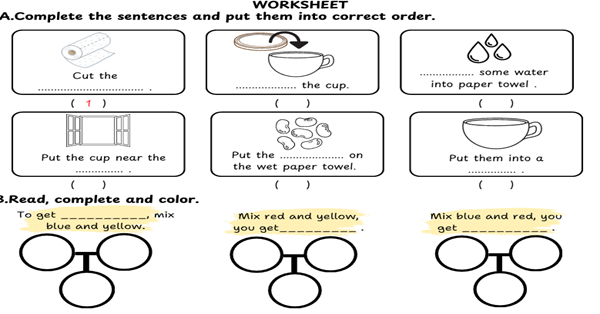 4. Sınıf 6.Ünite Fun With Science Ödev Kağıdı II
