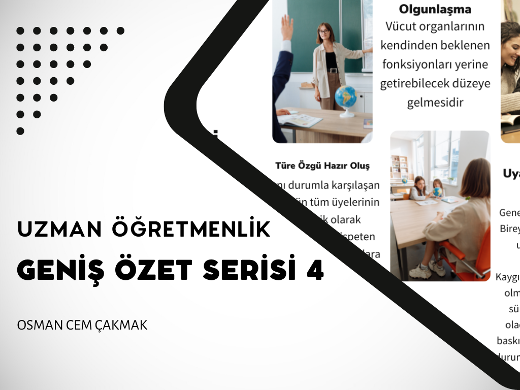 Uzman Öğretmenlik Geniş Özet Serisi 4