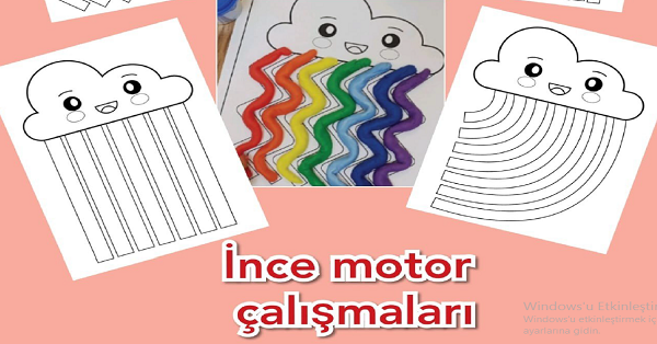 1. Sınıf İnce Motor Çalışmaları