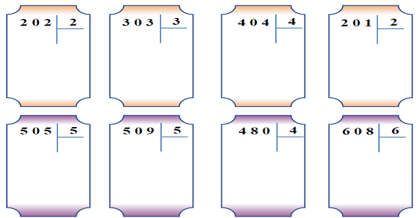 4. Sınıf Matematik Bölme İşlemi Alıştırmaları-2